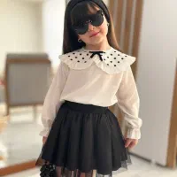 ست شومیز و دامن دخترانه