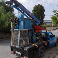 نیسان جرثقیل سبد دار۲تن دکل بلند تاارتفاع ۱۲ متر|خدمات حمل و نقل|ماهدشت, |دیوار