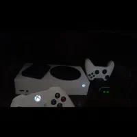xbox series s در حد آکبند دو دسته|کنسول، بازی ویدئویی و آنلاین|کرج, مصباح|دیوار