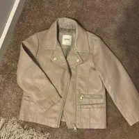 کت چرم اصل بچگانه خارجی koton