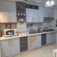 کابینت ام دی اف ، سینک ، هود ، گاز رومیزی ، سینک|آب‌چکان و نظم‌دهنده ظروف|تهران, تهرانپارس غربی|دیوار