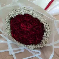گل روبانی/کادو/دسته گل/گل جاودان/گل مصنوعی|گل مصنوعی|فومن, |دیوار