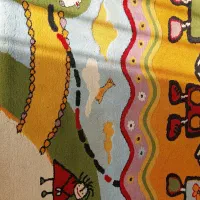 فرش کودک ۴ متری|فرش|بروجرد, |دیوار