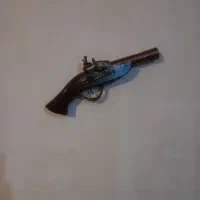 دکوری جا شمعی ، چوبی، تفنگ فندکی قدیمی|صنایع دستی و سایر لوازم تزئینی|گرگان, |دیوار