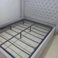 تخت دو نفره لمسه‌دار + جک هیدرولیکی