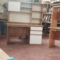 میز تحریر دانش آموزی با کتابخانه ارزان