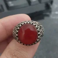 انگشتری عقیق انرژی دار