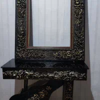 آینه و کنسول طرح گیتار