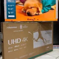 ال ای دی ۵۵ اینچ هایسنس 4K اسمارت آکبند 2024|تلویزیون و پروژکتور|اهواز, پردیس دو|دیوار