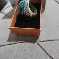 انگشترسایزبزرگ فیروزه نیشابور بهترین رکاب