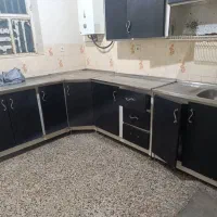 کابینت فلزی و درب چوبی