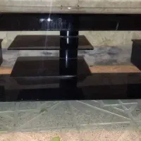 میز تلویزیون شیشه ای