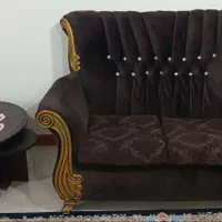 مبل ۷ نفره و میز عسلی و تخت خواب ۲ نفره|تخت و سرویس خواب|رشت, آتشگاه|دیوار