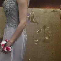 پیراهن مجلسی کارشده دخترانه