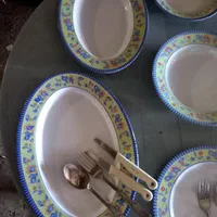 ظروف ملامین تورزن ،قاشق و چنگال، پارچ آب استیل|ظروف سرو و پذیرایی|تنکابن, |دیوار