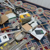 یک سری لوازم فست فودی|کافی‌شاپ و رستوران|صحنه, |دیوار