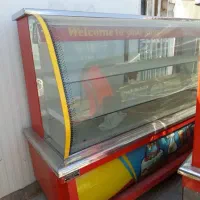 ویترین یخچالی بدون موتور