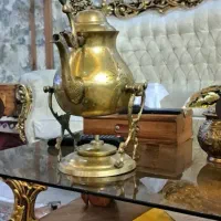 قوری وارمردار برنجی
