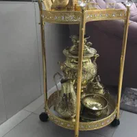 میز بار طلایی