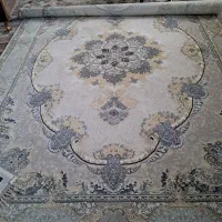 فرش ۹متری زمرد کاشان تراکم ۲۵۵۰