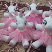 عروسک یونیکورن تک شاخ|اسباببازی بچه|مهربان, |دیوار