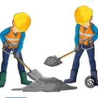 کارگر جوان ساختمانی