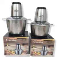 خردکن استیل 3لیتری ژاپنی بزرگ اصلی 4 تیغه غذا ساز