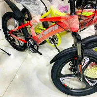 دوچرخه سایز 20 رینگ اسپرت ترمز دیسکی کمک دار|دوچرخه، اسکیت، اسکوتر|بندرعباس, |دیوار