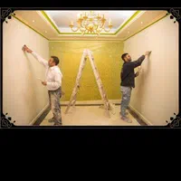 نصب کاغذدیواری نقاشی ساختمان  ۲۰سال سابقه کاری