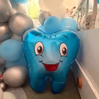 ریسه بادکنک و وسایل جشن دندونی