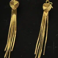 طلای نو گوشواره طلای ایتالیایی انگشترهای‌ مینیمال