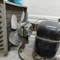 کمپرسور یک سوم دانفوس همراه فن و کندانسور مسی