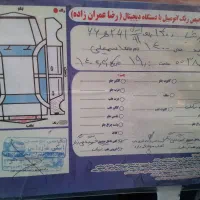 پارس LX سفید مدل 1400 برج ۲۳/۱۲|خودرو سواری و وانت|پارس‌آباد, |دیوار
