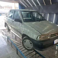 پراید نقره ای مدل ۸۹دوگانه دست