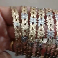 شش النگو روسی دوتا گوشواره ژوپینگ و انگشتر روسی