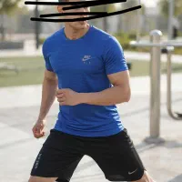تیشرت نایک کد۳۷۸ سوزنی راه راه ورزشی راحتی بیرونی