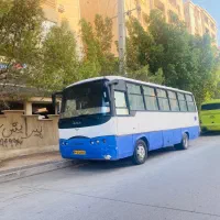 شیشه درب جلو میدل باس