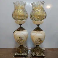 شمعدان سرامیکی و آلمینیومی