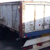 تریلی سه محور زیر بنزی وارداتی آلمانی