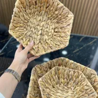 سینی حصیری|صنایع دستی و سایر لوازم تزئینی|خرم‌آباد, |دیوار