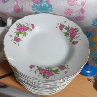 بشقاب گل سرخ