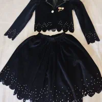 کت و دامن مخمل