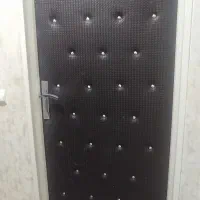 درب چوبی روکش چرمی