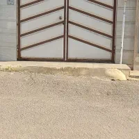 درب آ هنی پارکینگی تمیز و رنگ شده