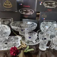 سرویس کریستال اصل لهستان خورشیدی ۱۲نفره آکبند|ظروف سرو و پذیرایی|تهران, آجودانیه|دیوار