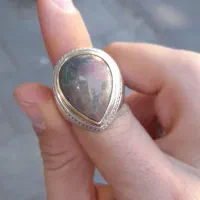 اوپال آتشین قلب|جواهرات|ارومیه, |دیوار