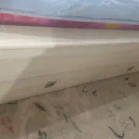 تخت دونفره چوبی|تخت و سرویس خواب|تهران, قصر فیروزه ۱|دیوار