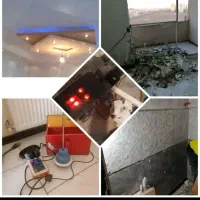 تاسیسات لوله‌کش نشت یابی کولر تجهیز واحد کاشی کار