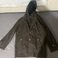 پالتو خاکستری (اورکت) در حد نو|لباس|ساری, |دیوار