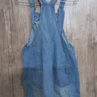 سارافون دخترانه جین|لباس|شاهینشهر, عطار|دیوار
